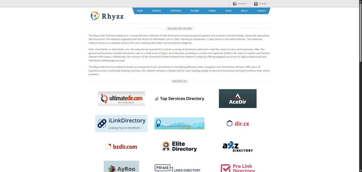 Web Directory Network